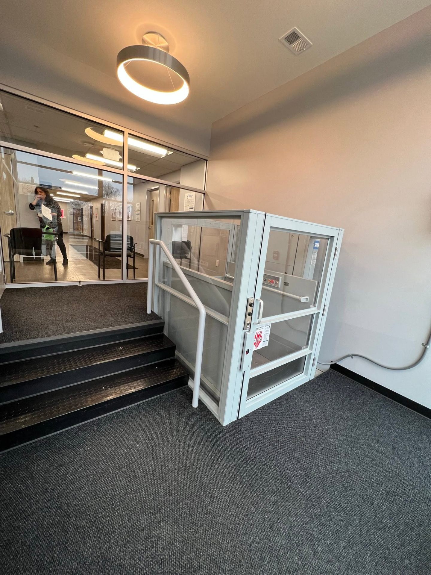 Wheelchair lift install